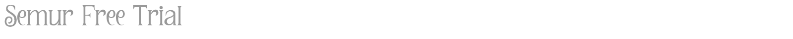 Semur font preview